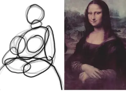 Как нарисовать мона лизу