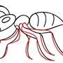 Как нарисовать муравья