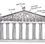 Греческий Храм Рисунок
