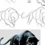 Как нарисовать пантеру