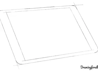 Как нарисовать планшет