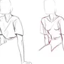 Как нарисовать плечи