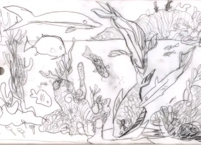 Как нарисовать подводный мир