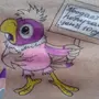 Как нарисовать попугая кешу