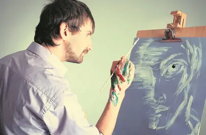 Как нарисовать художника