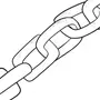 Как нарисовать цепь