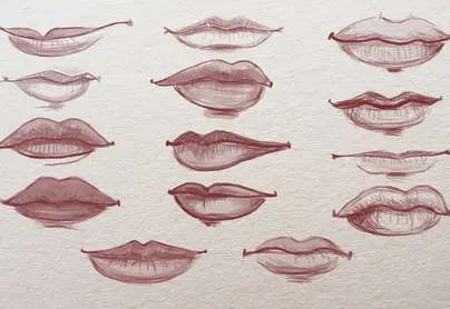 Как правильно нарисовать губы