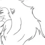 Картинки льва для срисовки