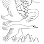 Рисунок к сказке гуси лебеди