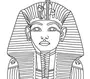 Маска фараона рисунок