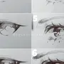 Аниме глаза рисовать карандашом