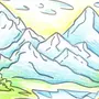 Рисунок горы 2 класс окружающий мир карандашом