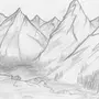 Рисунок горы 2 класс окружающий мир карандашом