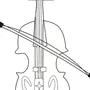 Как нарисовать скрипку
