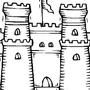 Нарисовать Средневековый Замок