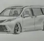 Как Нарисовать Машину Тойоту