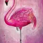 Нарисовать Фламинго
