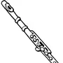 Нарисовать флейту