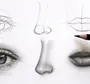 Как Нарисовать Нос И Губы