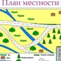 План местности рисунок