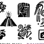 Рисунки майя