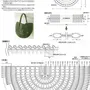 Рисунок для сумки крючком из шнура