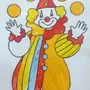Рисунок клоуна 3 класс