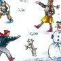 Рисунок Игра В Снежки