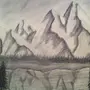 Уральские горы рисунок
