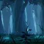 Темный лес рисунок