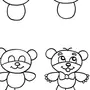 Рисунки для срисовки для детей 3 4