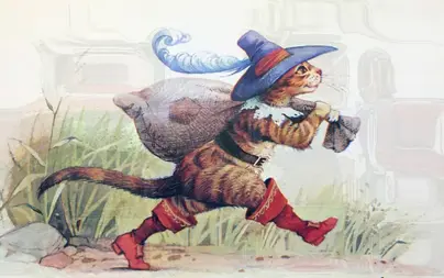 Рисунок к сказке кот в сапогах