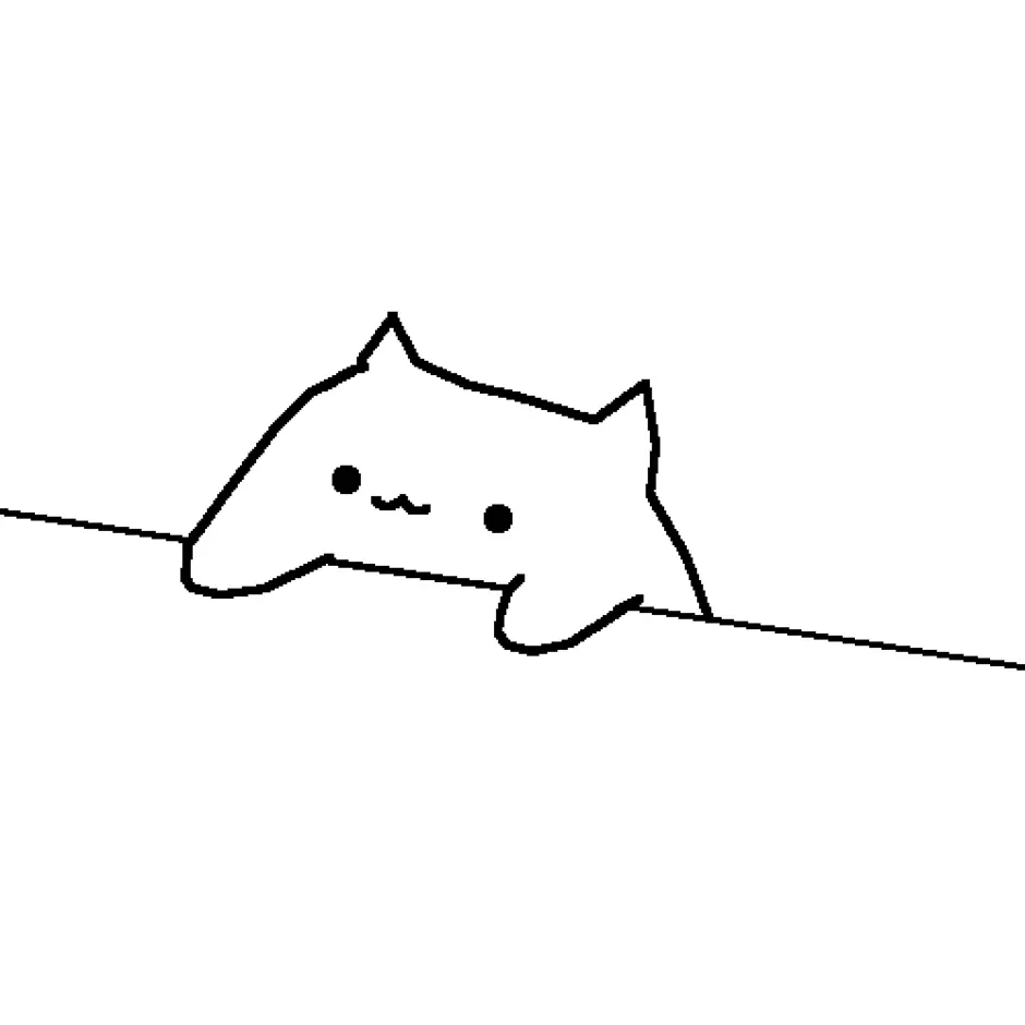 Бонго кэт рисунок