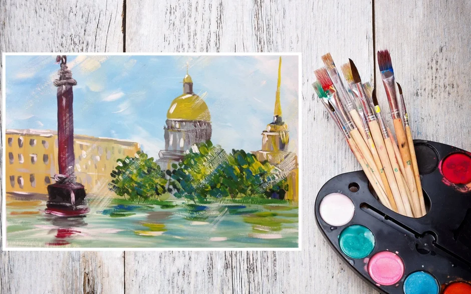 Уроки рисования гуашью