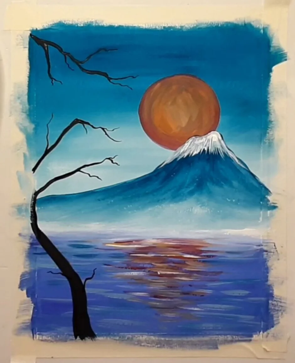 Рисунки гуашью