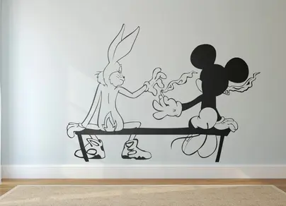 Рисунки для срисовки на стену